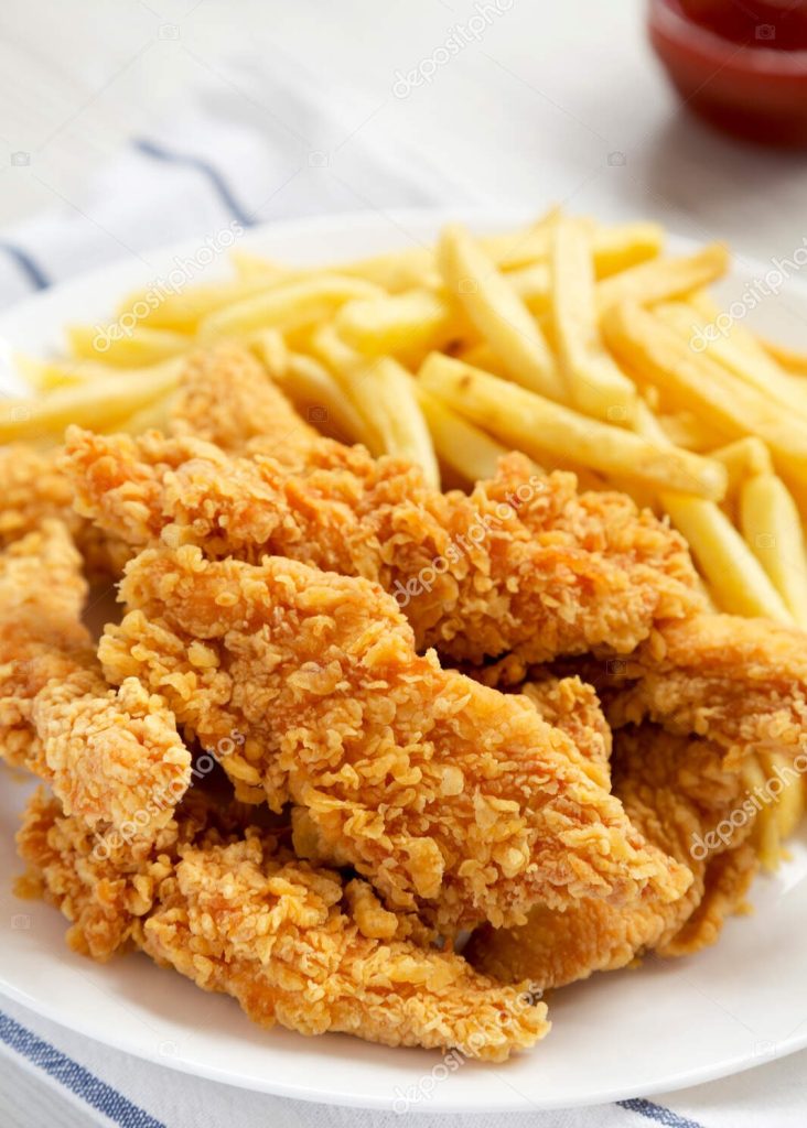 Tenders de Pollo + Papas